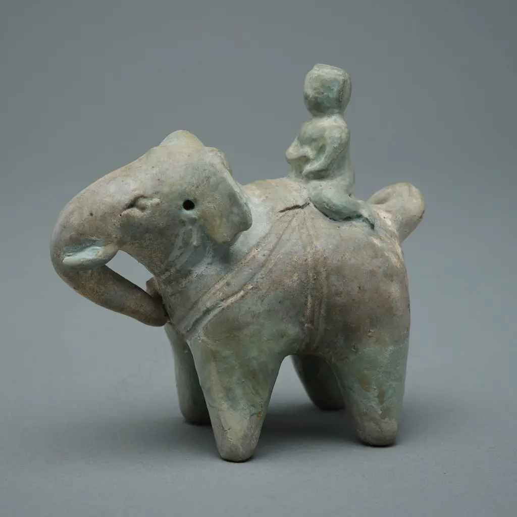 A Sawankhalok stoneware figure, Image 1++